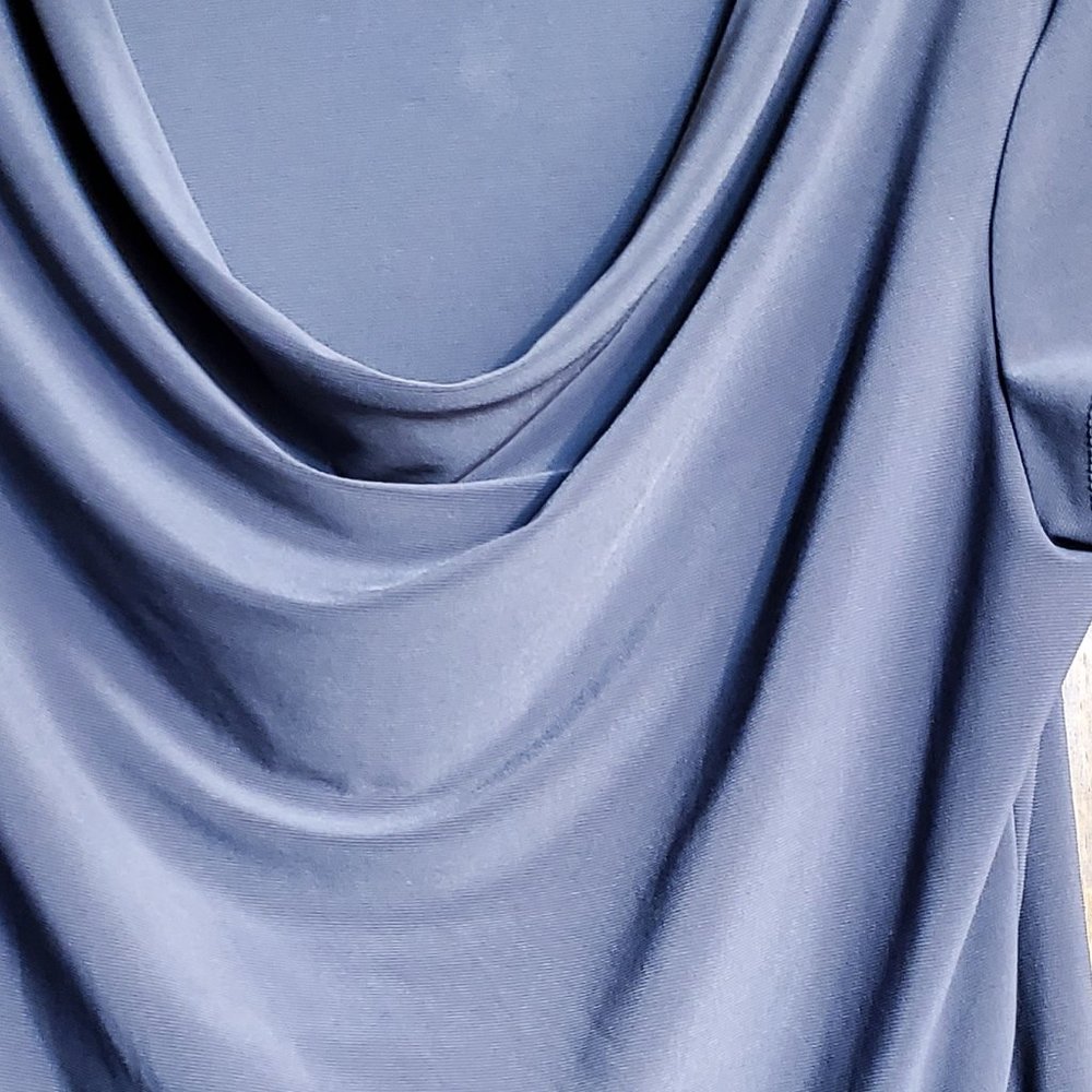 Sudan Lawrence Gray Professional Blouse Drap Large